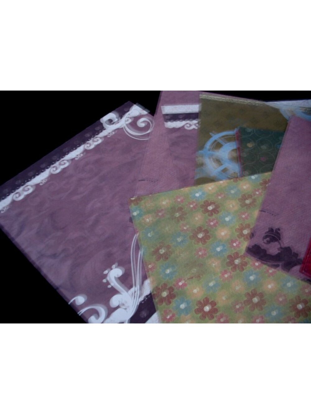 Creative Memories Lot 8x8 Paper 40 pages
